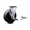 Service Caster 6 Inch Glass Filled Nylon Caster with Roller Bearing and Brake/Swivel Lock SCC SCC-30CS620-GFNR-TLB-BSL - alternate 1
